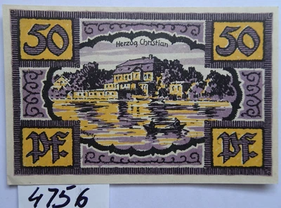 GERMANY  1921 - STADT  MERSEBURG - 50 Pfg - AU/UNC - GrM 884.1  / g - WATERMARK - Image 1 of 2