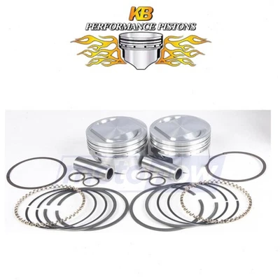 KB Cast Piston Set for 1999-2006 Harley Davidson FLHR Road King - Engine oe - Image 1 of 4