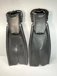 Apollo Bio-Fin Pro Scuba Diving Fins Japan Open Quick Release Straps S Small - Picture 1 of 4