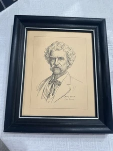 Disegno Mark Twain di Lloyd Ostendorf - Foto 1 di 4