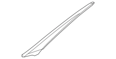 Genuine Acura 2012 TL Side Molding 73203-TK4-A11ZC - Image 1 of 2