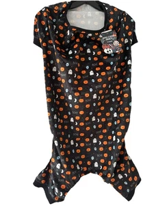 Haustier Halloween Kostüm XXL Medium Hund Kürbis, Geist 70 Pfund, Rücken 22,5 Neu - Bild 1 von 8