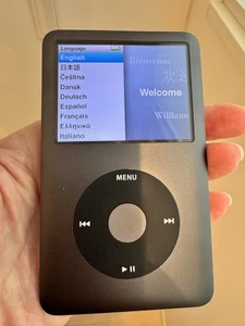 Apple iPod Classic 7th Generation 160GB MC297J MC297LL Black A1238 New Battery！ - Picture 1 of 10