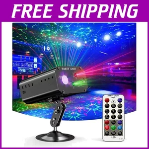 Colorful Sound Activated DJ Lights - Party Bar Holiday Decor - Picture 1 of 9