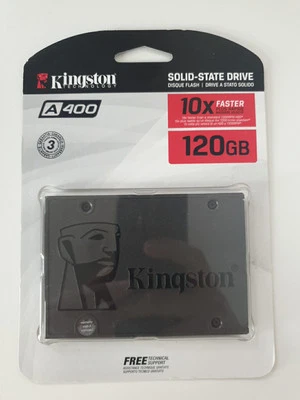 Kingston SSD A400 120GB SATA III 2.5" Solid State Drive PC NEW SEALED - Image 1 of 2