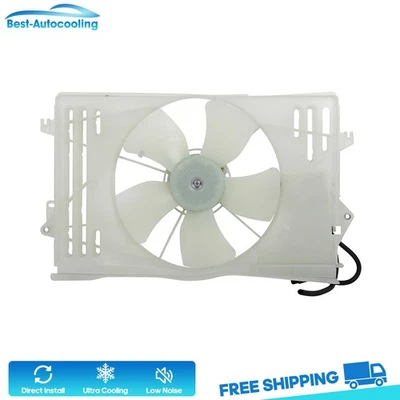 620-546 Radiator Cooling Fan Assembly For Toyota For Corolla 2003 2004 2005-2008 - Image 1 of 4