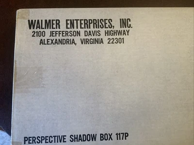 Walmer Enterprises Dollhouse Co. Shadow Box/Room Box 117P Foto 1 de 2