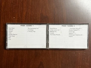 Phish Live Cassette 4/2/93 MT. Baker Theater, Bellingham, WA  Set 1 & 2 - Bild 1 von 3