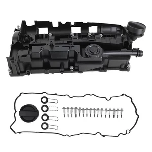 Engine Valve Cover for BMW B47 B47D20 2.0 Diesel + Gasket 11128513755 Black - Picture 1 of 12