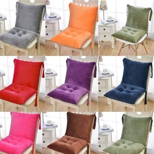 Cojín para silla de respaldo alto cojín de asiento cubierta extraíble patio jardín respaldo exterior  - Imagen 1 de 31