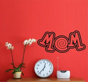 MAMMA decalcomania vinile decorazione casa 12" x 25" - Foto 1 di 1