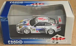 1/43 PORSCHE 996 GT3RS JAPAN LE MANS 2004 EBBRO/no ixo starter trofeu minichamp - Foto 1 di 5
