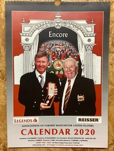 Man Utd 2020 Calendar Association Of Former Manchester United Players - Picture 1 of 1