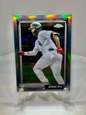 2021 Topps Baseball Update 1992 Topps Redux Chrome #TC92-15 Eloy Jimenez - Image 1 of 2
