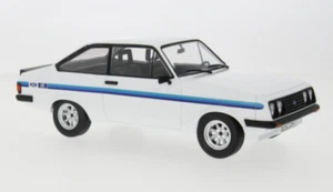 Ford Escort MK II RS 2000 weiss/Dekor 1977 MCG 18439 Modellauto 1:18 Neu OVP - Picture 1 of 4