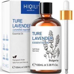 HIQILI Pure Essential Oil 3.38oz/100ml Aromatherapy Oils Diffuser 37+ Fragrances - Picture 1 of 3