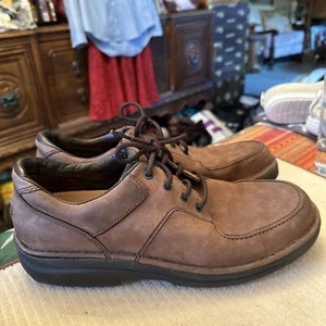 Rockport Powered Men’s Brown Leather Casual Comfort Athletic Shoes Size 11.5 M - Picture 1 of 15