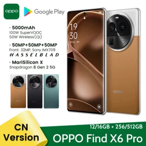 Cámara OIS OPPO Find X6 Pro 5G Snapdragon 8 Gen 2 512 GB 100W Carga 5000mAh 50 MP - Imagen 1 de 15