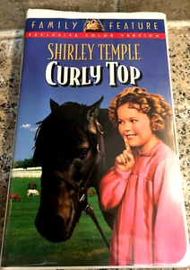 Shirley Temple Curly Top VHS Tape Ships Same Day with Tracking Very good! - Picture 1 of 3
