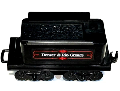 Eztec Denver & Rio Grande Train Coal Wagon Black New - Image 1 of 4