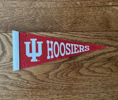Indiana University Hoosiers Pennant Banner - 10" Cover