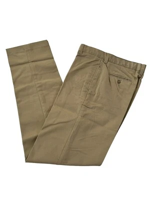 Lands End Boys Sz 20 15-16 YRS Khaki Chino Pants 34Wx30L” Iron Knee #3483 - Image 1 of 4