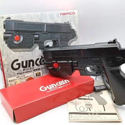 Guncon Gun type controller 1997 PS1 Sony PlayStation Namco NPC-103 - Image 1 of 4