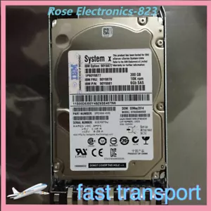 90Y8877 IBM 90Y8878 90Y8881 IBM 300GB 10K 2.5 SAS II 6 GB/PS HARD DRIVE - Picture 1 of 4