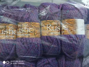 JAMES BRETT RUSTICO MEGA FILATO LANA PER MAGLIERIA GROSSO 10X100G DENIM MIX TONALITÀ CS24 - Foto 1 di 14