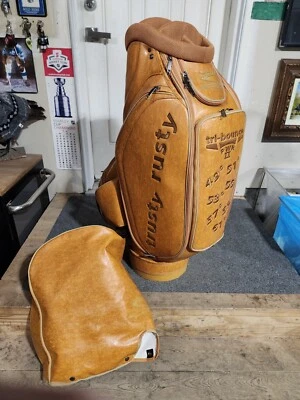 Bolsa de personal de golf Cobra Trusty oxidada usada rara Foto 1 de 4