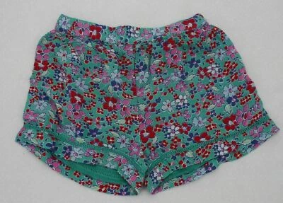 Genuine Kids Girl's Shorts Infant Multi Colored Floral Size 12 Months - Image 1 of 3