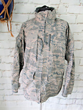USAF Grey Tigerstripe Goretex Waterproof Breathable Jacket Parka Large Regular