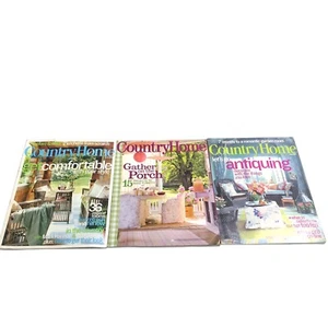 4 Country Home Magazines Lot 2003 2008 Decorating Collecting Farmhouse Ideas - Picture 1 of 8