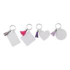 Wood Sublimation Blanks Sublimation Transfer Keychain  Earrings Accessories