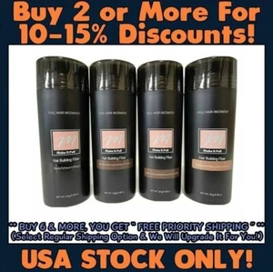MakeitFull Hair Building Fibers Black Dark Medium Light Brown BEST IN CLASS - Picture 1 of 5