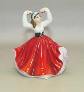 2003 ROYAL DOULTON Miniature Lady Figurine KAREN # M204 in Box - Picture 1 of 5