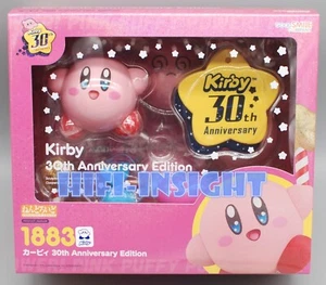 Venditore USA ✭100% AUTENTICO✭ Good Smile Nendoroid Kirby Edizione 30° Anniversario - Foto 1 di 9