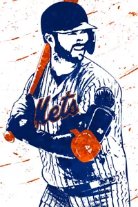 Pete Alonso New York Mets Baseball Art Wall Indoor Room Poster - POSTER 20x30 - Picture 1 of 4