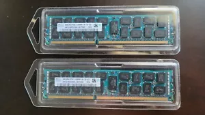 SK Hynix 16GB (2 x 8GB) 2Rx4 PC3L-10600R DDR3 Server Memory RAM HMT31GR7CFR4A-H9 - Picture 1 of 2