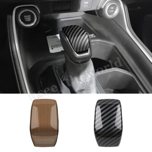 Carbon Fiber Gear Shift Knob Cover Trim For Toyota Grand Highlander 2024 2025 - Imagen 1 de 15