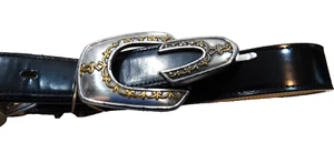 Cintura donna vintage Lady Nadim#6057 western in pelle taglia small 1999 made USA - Foto 1 di 6