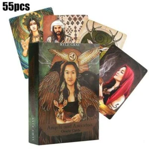 Angels And Ancestors Board Game Tarot Oracle Cards: A 55-Card Deck Party Gift - Picture 1 of 7