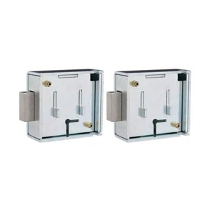 ROSS 6 Lever Safe Lock - 2 x Keyed Alike Locks 600AL- 2 Keys - FREE POST - Picture 1 of 2