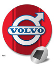 Volvo Emblem Aluminum Round Fridge Magnet - 14 Colors