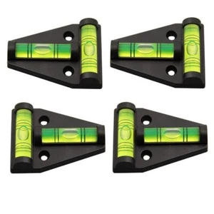 4 Pcs T Level Cross Check Bubble Spirit Leveling Tool for RV Camper Trailer - Picture 1 of 5