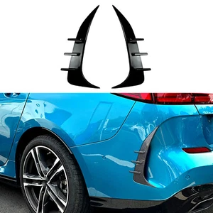 Parachoques trasero negro brillante alerón lateral moldura de ventilación de aire para BMW F44 228i 2020-2024 - Imagen 1 de 12