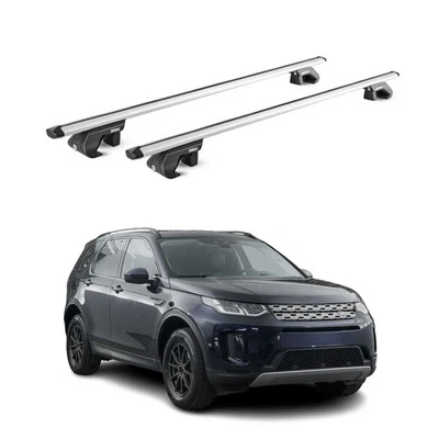 Portaequipajes portaequipajes de techo para Land Rover Discovery Sport 2015-2025 aluminio 2 piezas Foto 1 de 4