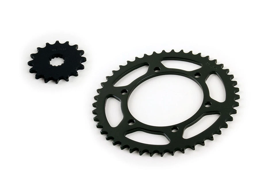 Rodas dentadas dianteiras e traseiras Kawasaki ZR750 ZR-7S 2001 2002 2003 16/45 - Imagem 1 de 1