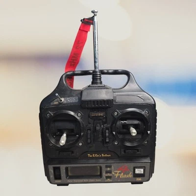 Juego de sistema de radio control proporcional digital Hitec Flash 4 X sin probar  Foto 1 de 4