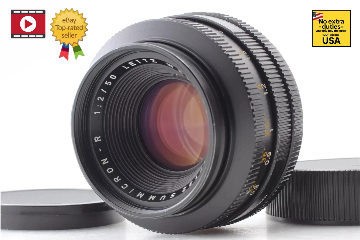 Leica SUMMICRON-R 50mm Focal Camera Lenses for sale | eBay
